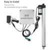 JVR Abridor automático de WiFi inteligente de 2.4 GHz con