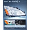 Nilight Conjunto de faros delanteros para 2003 2004 2005_4