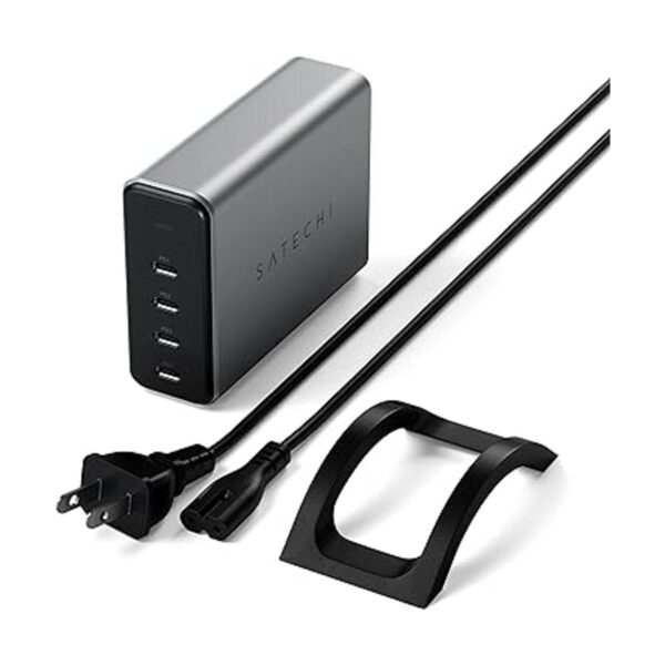 Satechi Cargador USBC de 4 puertos PD GaN de 165 W_2
