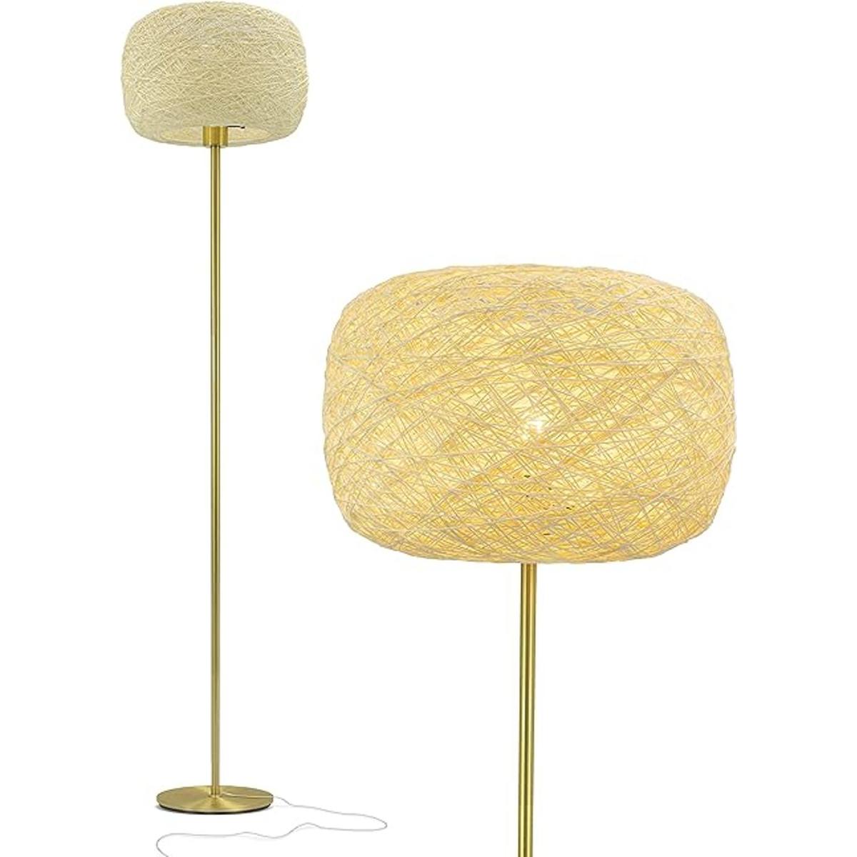 Brightech Rowan Lámpara de pie elegante Moderna