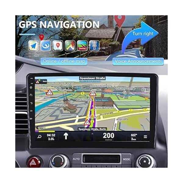 Estéreo de coche Android para Honda Civic 2006 2007 2008_4