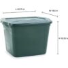 Rubbermaid ECOSense Contenedores de almacenamiento con_2