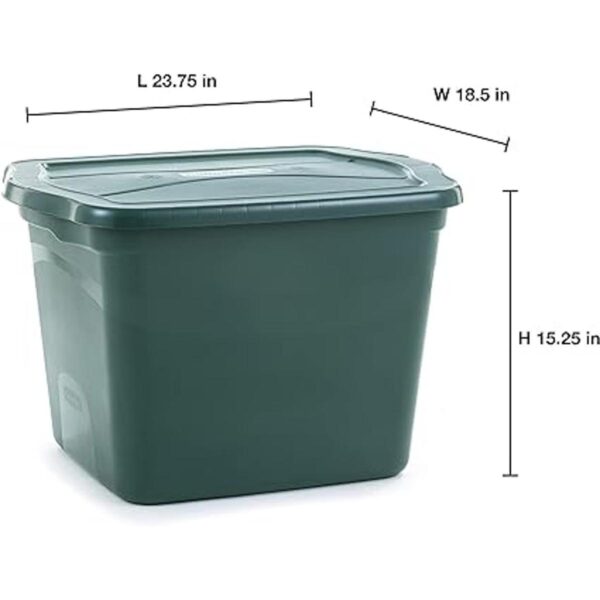 Rubbermaid ECOSense Contenedores de almacenamiento con_2