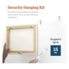 Kits de bloqueo de seguridad para colgar con tornillos de_4