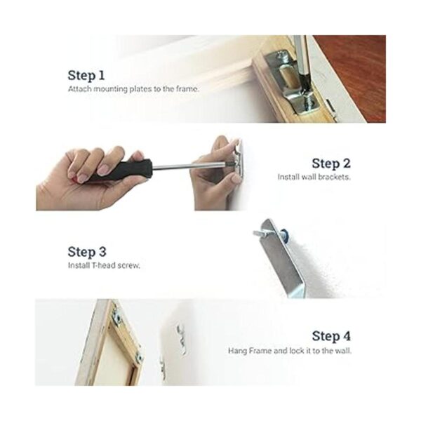 Kits de bloqueo de seguridad para colgar con tornillos de_5