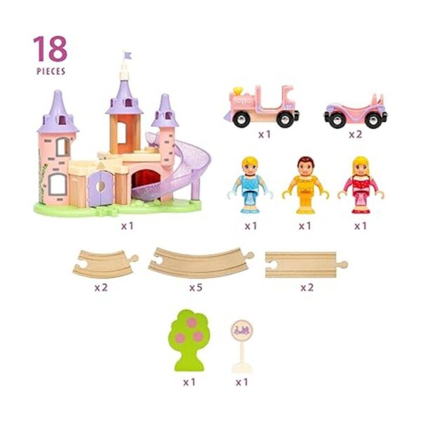 Juego de castillo de princesa de Disney_3