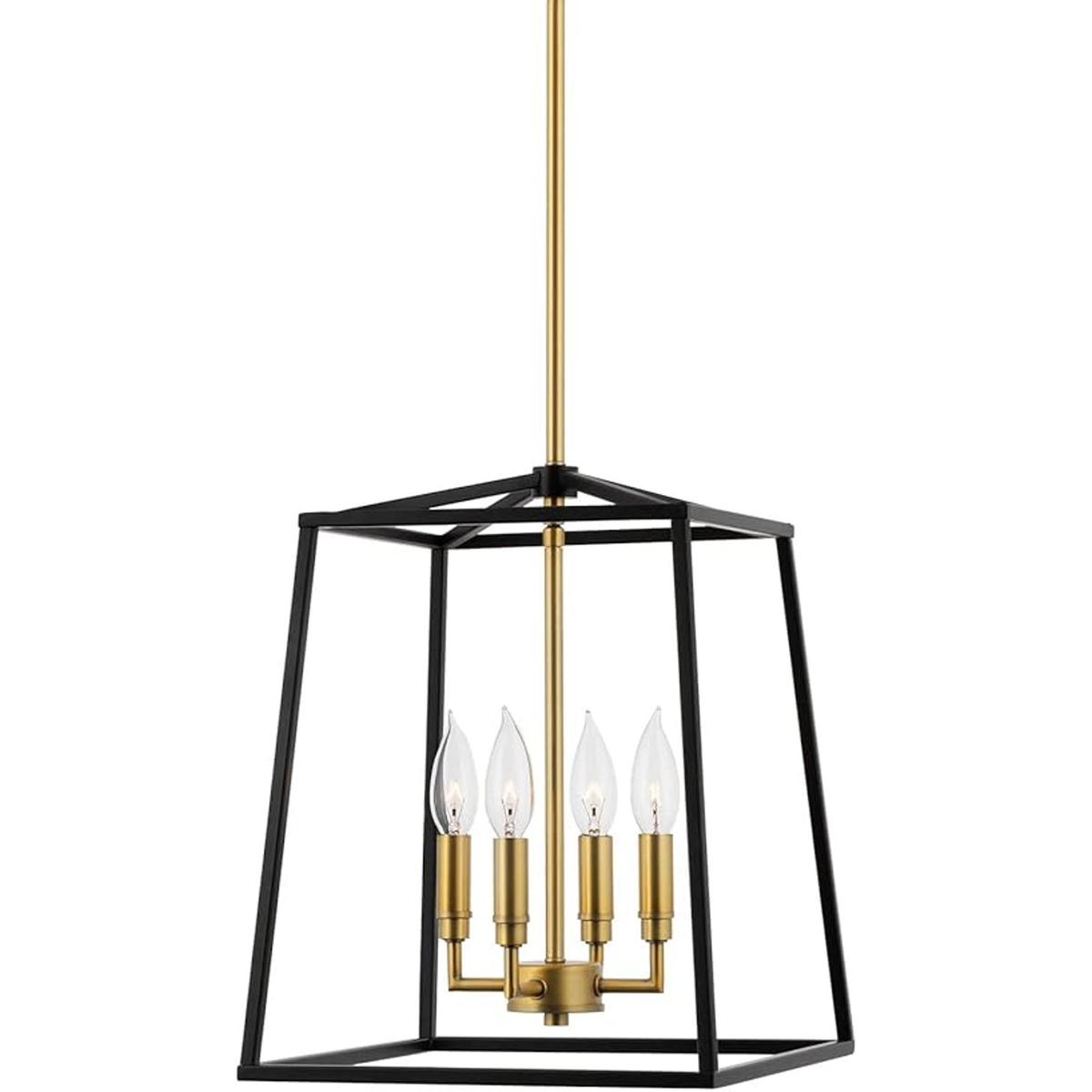 Kira Home Bellevue Lámpara colgante moderna de 15.5