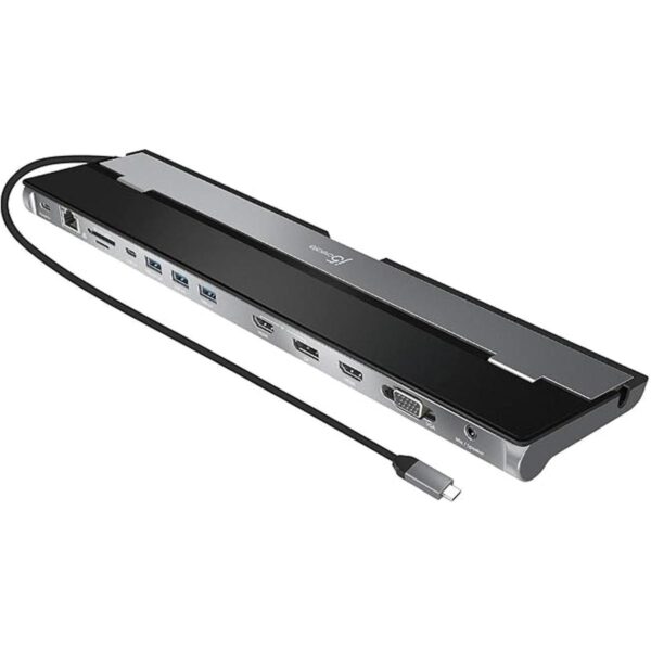 j5create Estación de acoplamiento USB C soporta hasta 3_1