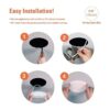 HALO Luz LED empotrada para techo y disco de ducha de 6_6