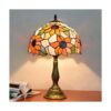Blivuself Tiffany Lámpara de cristal de color amarillo_2