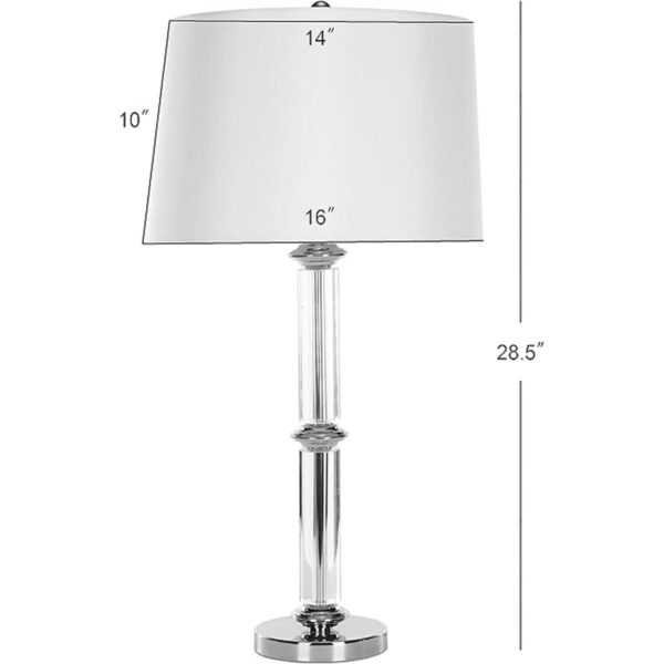 Safavieh Lighting Collection Vendome Crystal Lámpara de