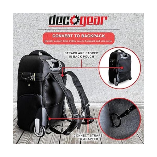 Deco Gear Funda para cámara de viaje 3 en 1 mochila_3