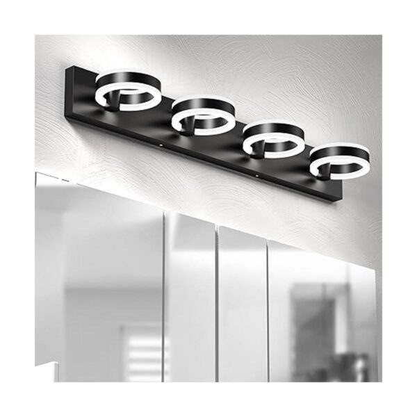 PHIXART Luz de tocador de baño de 4 luces luz de tocador_2