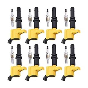 ENA Platinum Spark Plug and Heavy Duty Juego de 8 bobinas_1