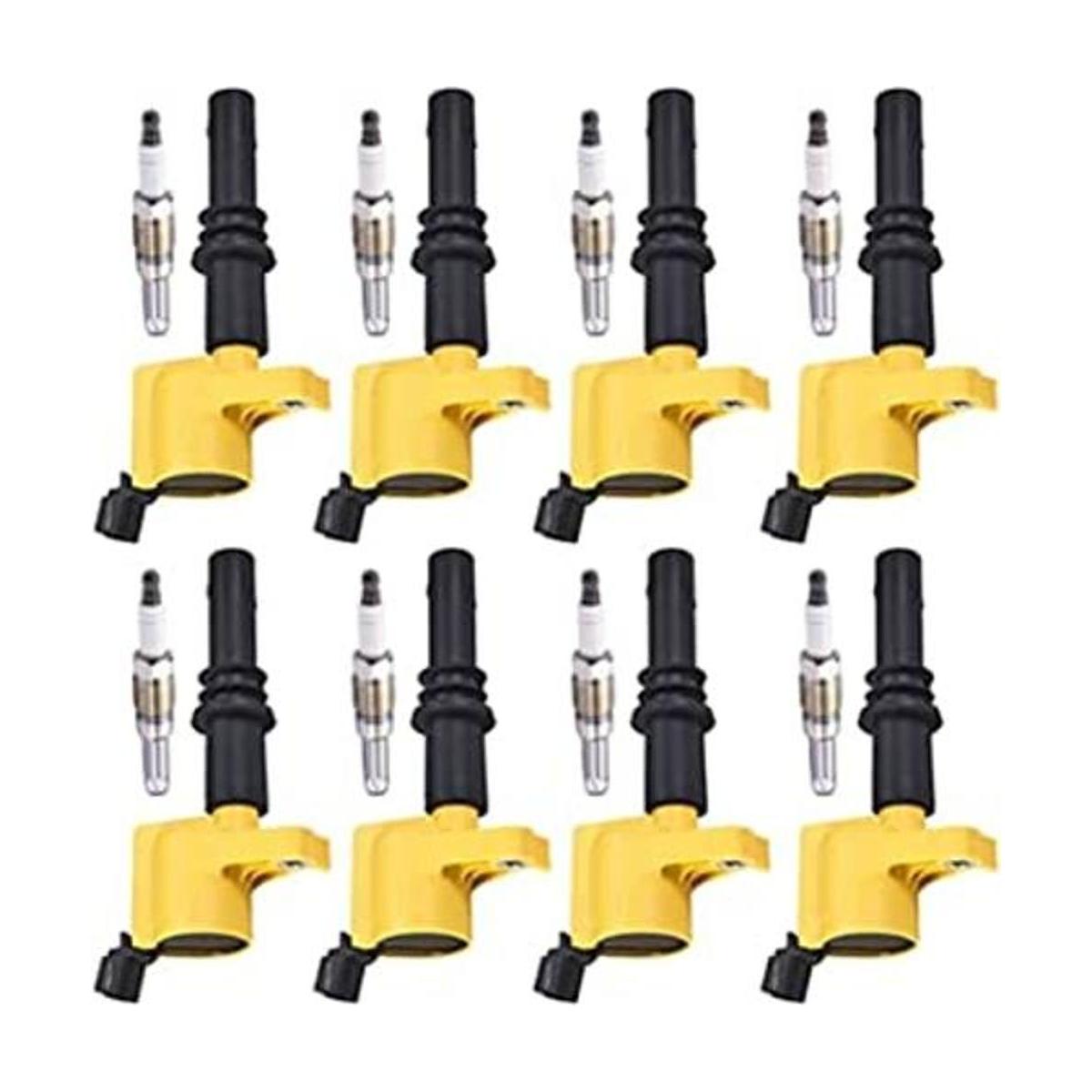 ENA Platinum Spark Plug and Heavy Duty Juego de 8 bobinas