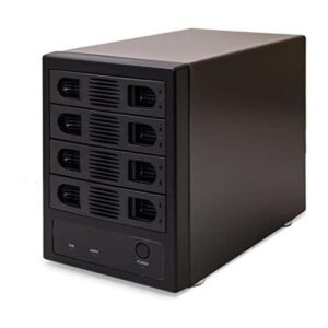 Syba SYENC50104 Caja de disco duro SATA III de 4 bahías de_1