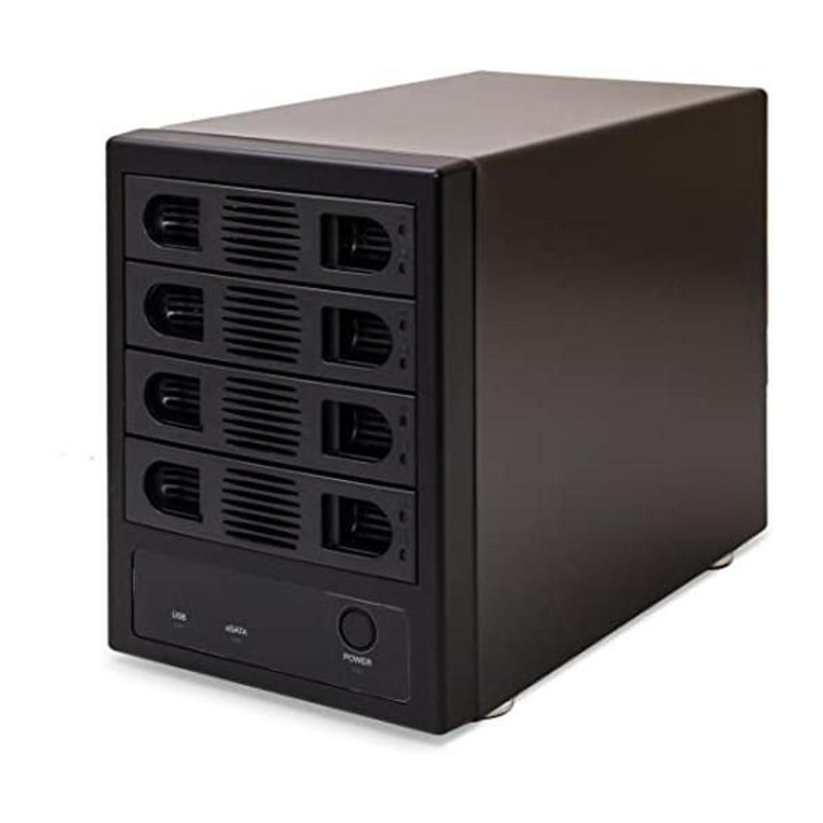 Syba SYENC50104 Caja de disco duro SATA III de 4 bahías de