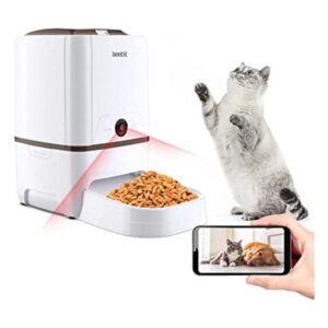 Iseebiz Comedero automático para mascotas con cámara 6_1