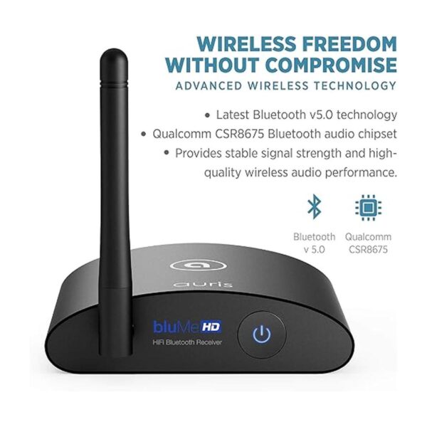 Auris Blume HD de largo alcance Bluetooth 5.0 Adaptador_3