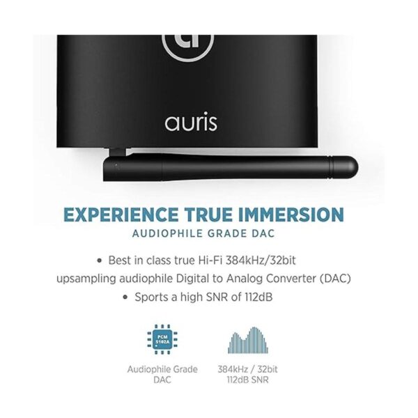 Auris Blume HD de largo alcance Bluetooth 5.0 Adaptador_5