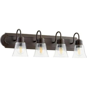 Quorum International Luz de tocador de baño 4LT Bronce_1