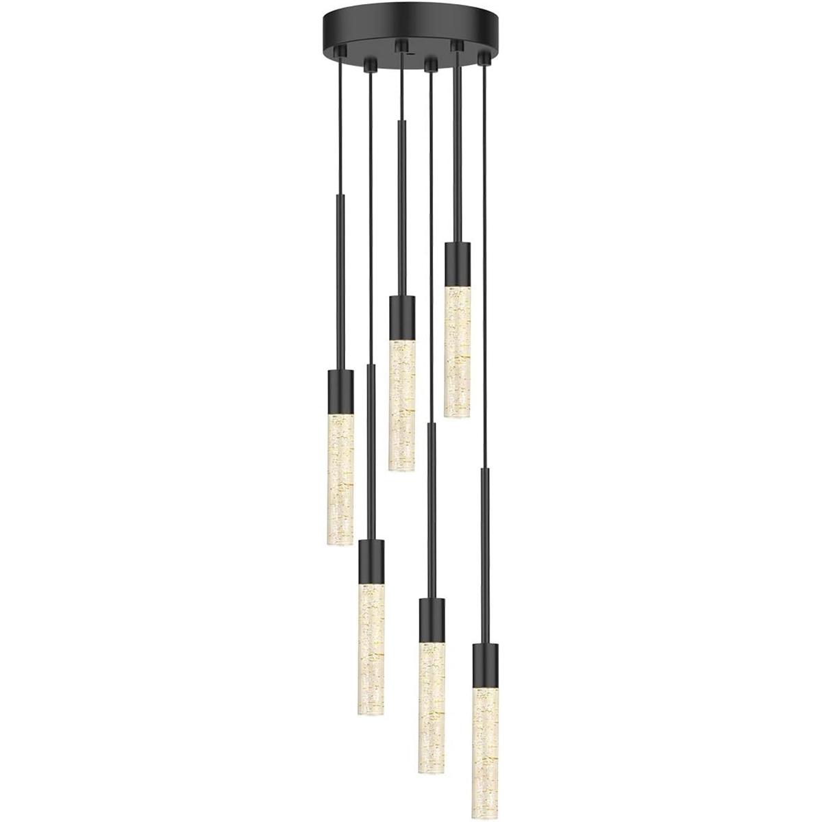 IESTARING Lámpara colgante de techo LED regulable 25 W 6