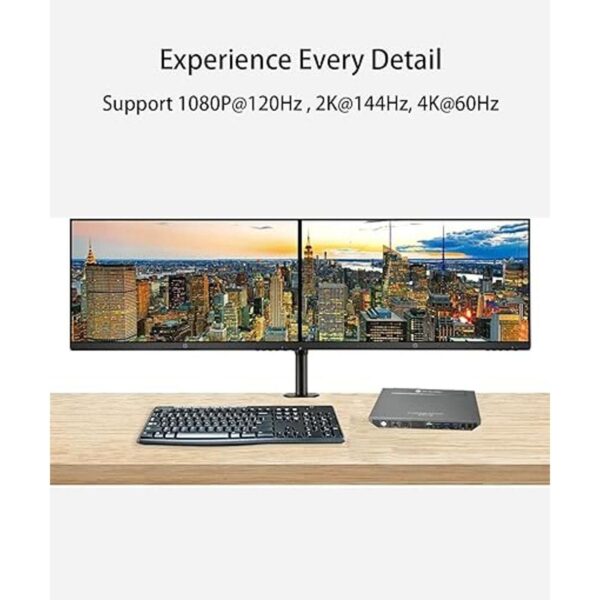 AV Access KVM Switch Dual Monitor 2 puertos 4K a 60Hz 2K_2