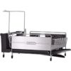 Sabatier Estante expandible de acero inoxidable con cables
