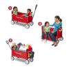 Radio Flyer Vagón 3 en 1 Base Rojo_2