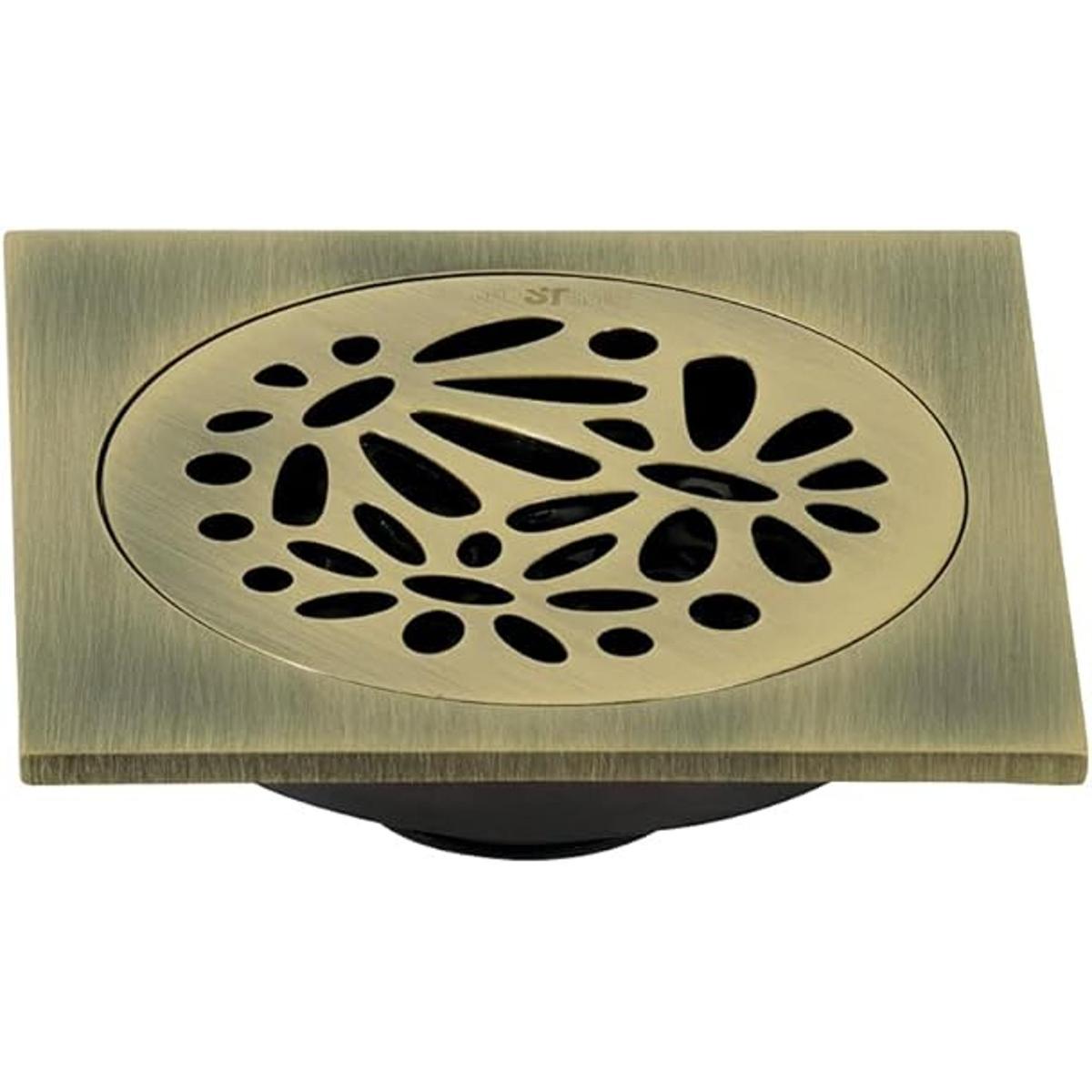 Kingston Brass BSF6360AB Watercourse Floral rejilla de