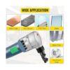 VEVOR Nibbler de chapa metálica de 380 W Nibbler de metal