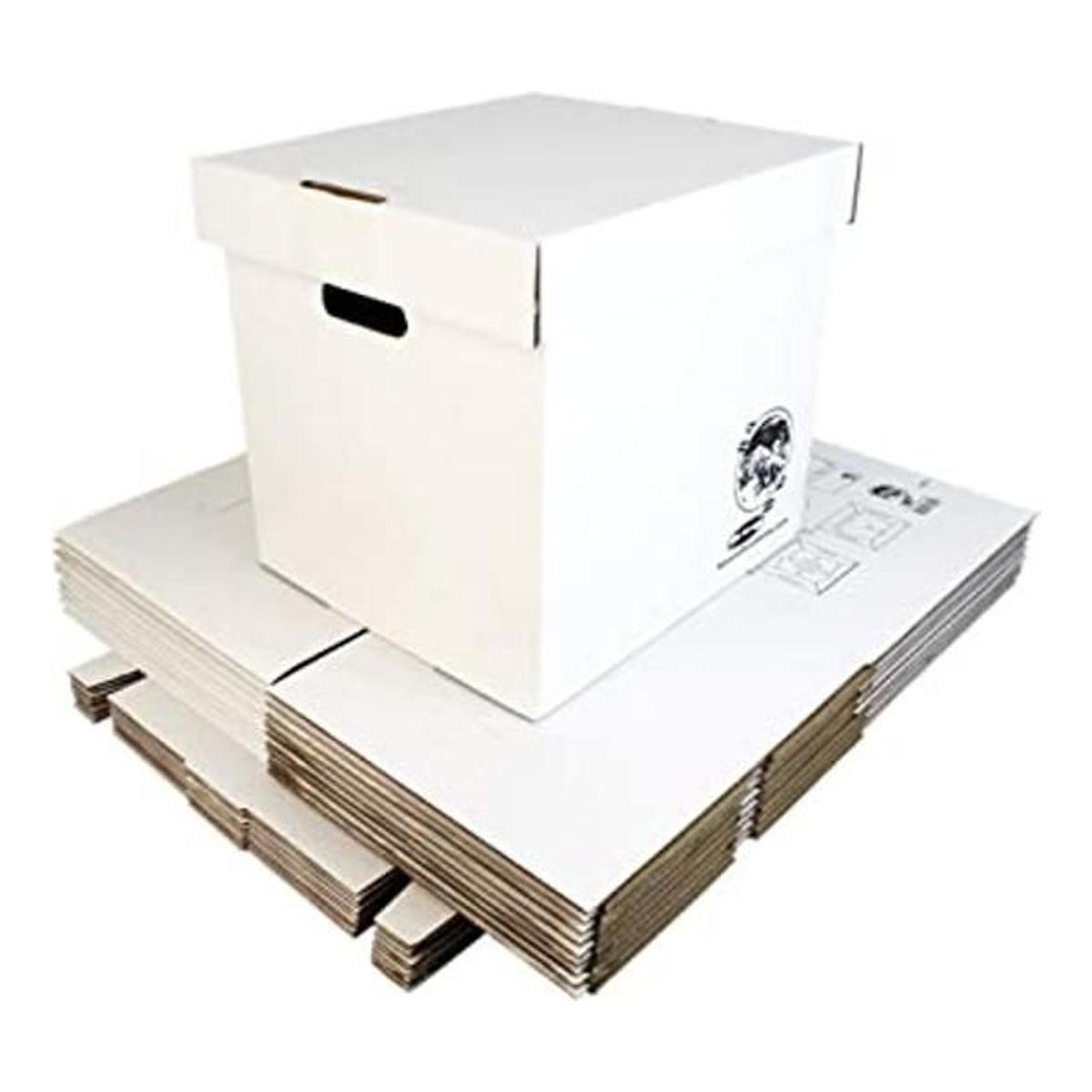 12 Vinyl Record Storage Box Sturdy Cardboard with