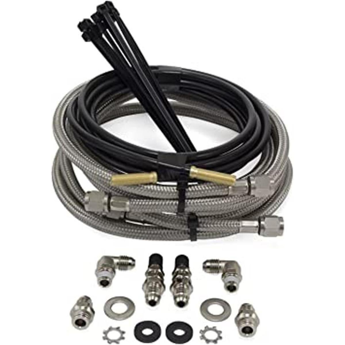 Air Lift Kit de actualización de línea de aire trenzada