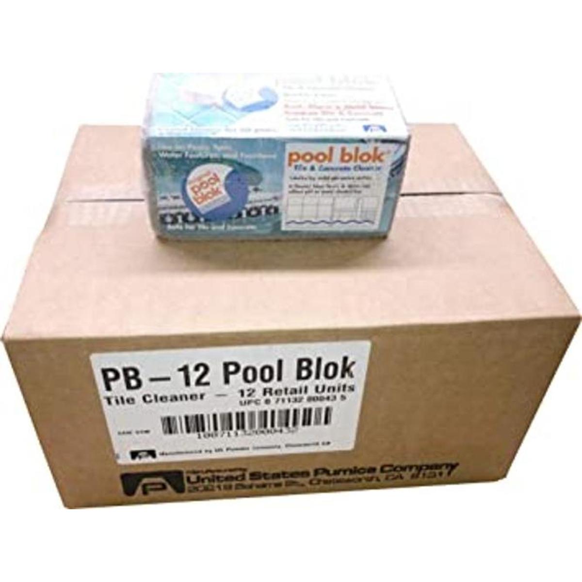 US Pumice PB12 Bloque de limpieza de piscina piedra