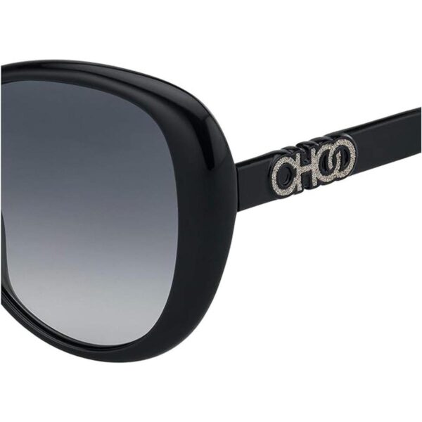 Jimmy Choo AmiraGS NegroGris Oscuro Gradiente Talla_3