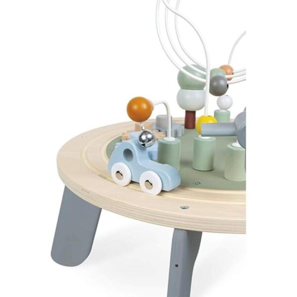 Janod J04402 Sweet Cocoon Mesa de madera multijuego para_6