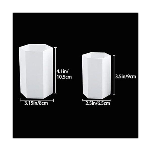 Paquete de 3 moldes de vela cilíndrica y 2 moldes de vela_3
