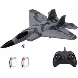 Eayaele Foam F22 RC 2 CH Remote Control Fighter Jet Plane_1
