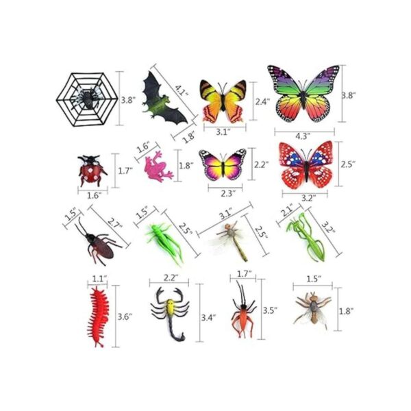 Coopay 51 figuras de plástico para niños diseño de_3