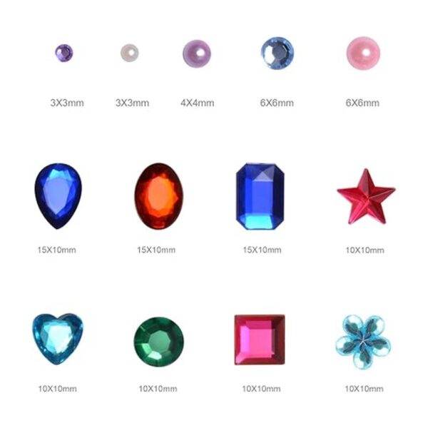 2102 calcomanías de gemas gemas autoadhesivas para_2