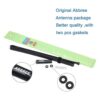 Abbree SMA Antena de banda dual hembra VHFUHF 144430_3