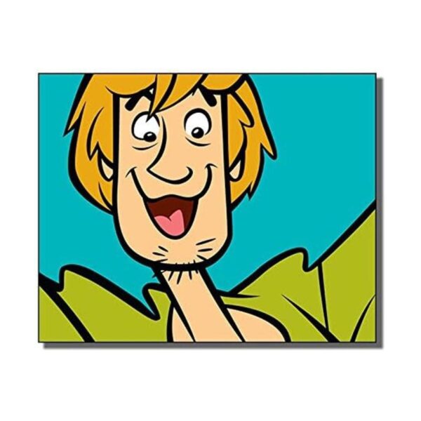 Scooby Doo Kids Wall Art Prints Conjunto de Cinco_3
