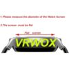 VRWOX Protector de pantalla para reloj redondo universal_3