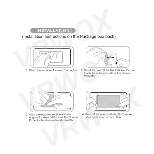 VRWOX Protector de pantalla para reloj redondo universal_5