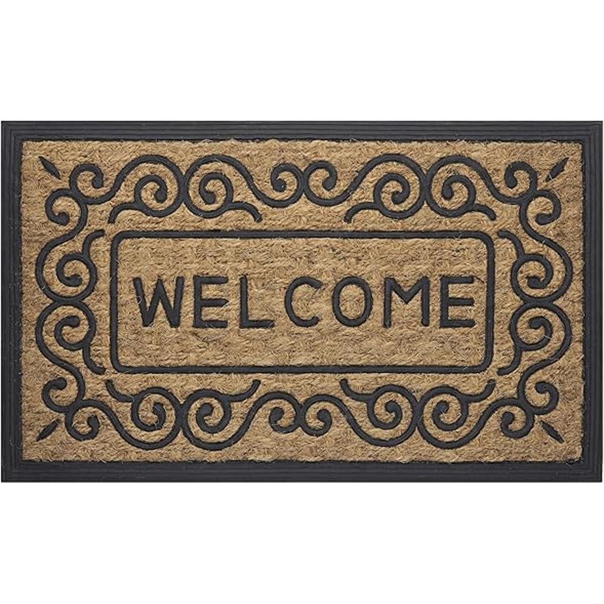 Achim Home Furnishings COM1830SC6 Felpudo de coco 18.0 x