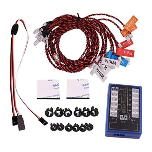 Treehobby simulación de intermitente 12 LED modelo coche_1