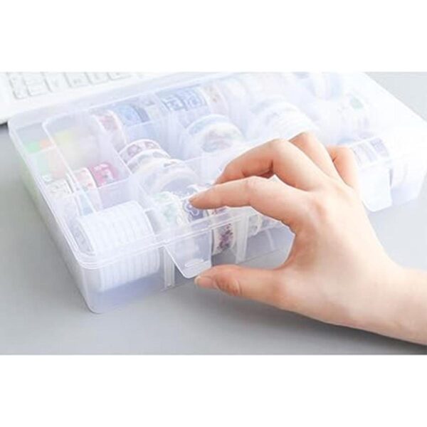 HomDSim Washi Tape Box Organizador de almacenamiento_6
