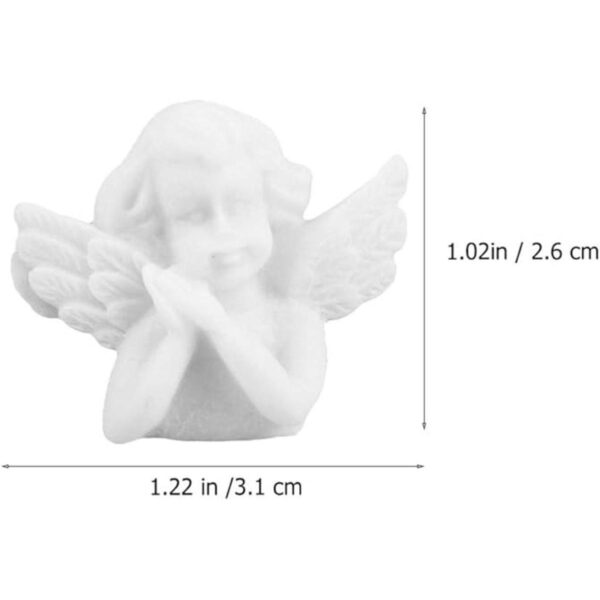 EXCEART 60 piezas de figuras de ángel en miniatura mini