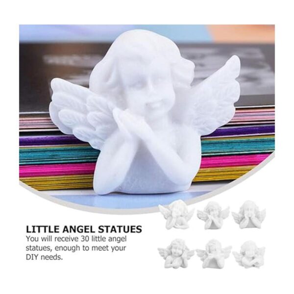 EXCEART 60 piezas de figuras de ángel en miniatura mini