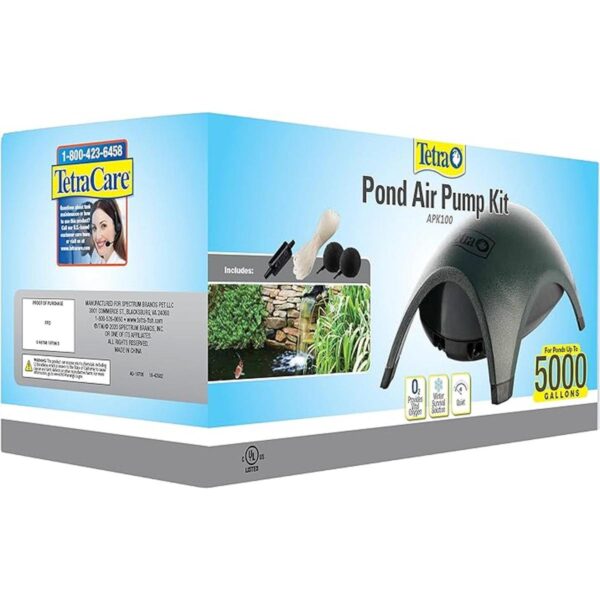 Tetra Pond Kit de bomba de aire proporciona oxígeno vital